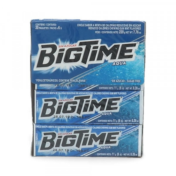 BIG TIME AQUA 11 GR