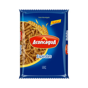 PASTA ESPIRALES ACONCAGUA 400 GR