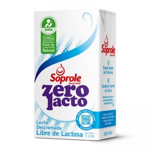 LECHE DESCREMADA SOPROLE ZERO LACTO 1 LT