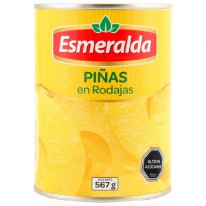 PIÑAS EN RODAJAS ESMERALDA 567 GR