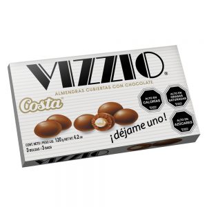 VIZZIO ALMENDRA CHOCOLATE 120 GR